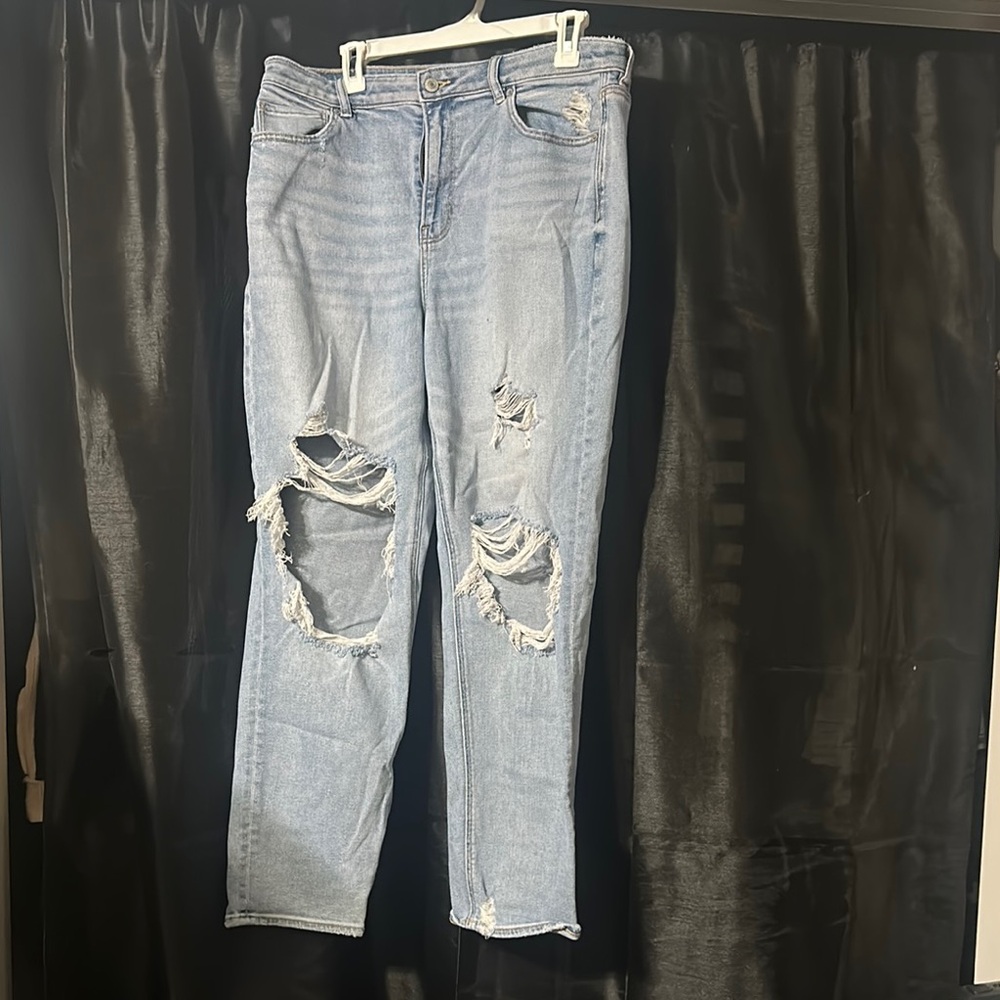 American Eagle Outfitters High Rise Blue Jeans